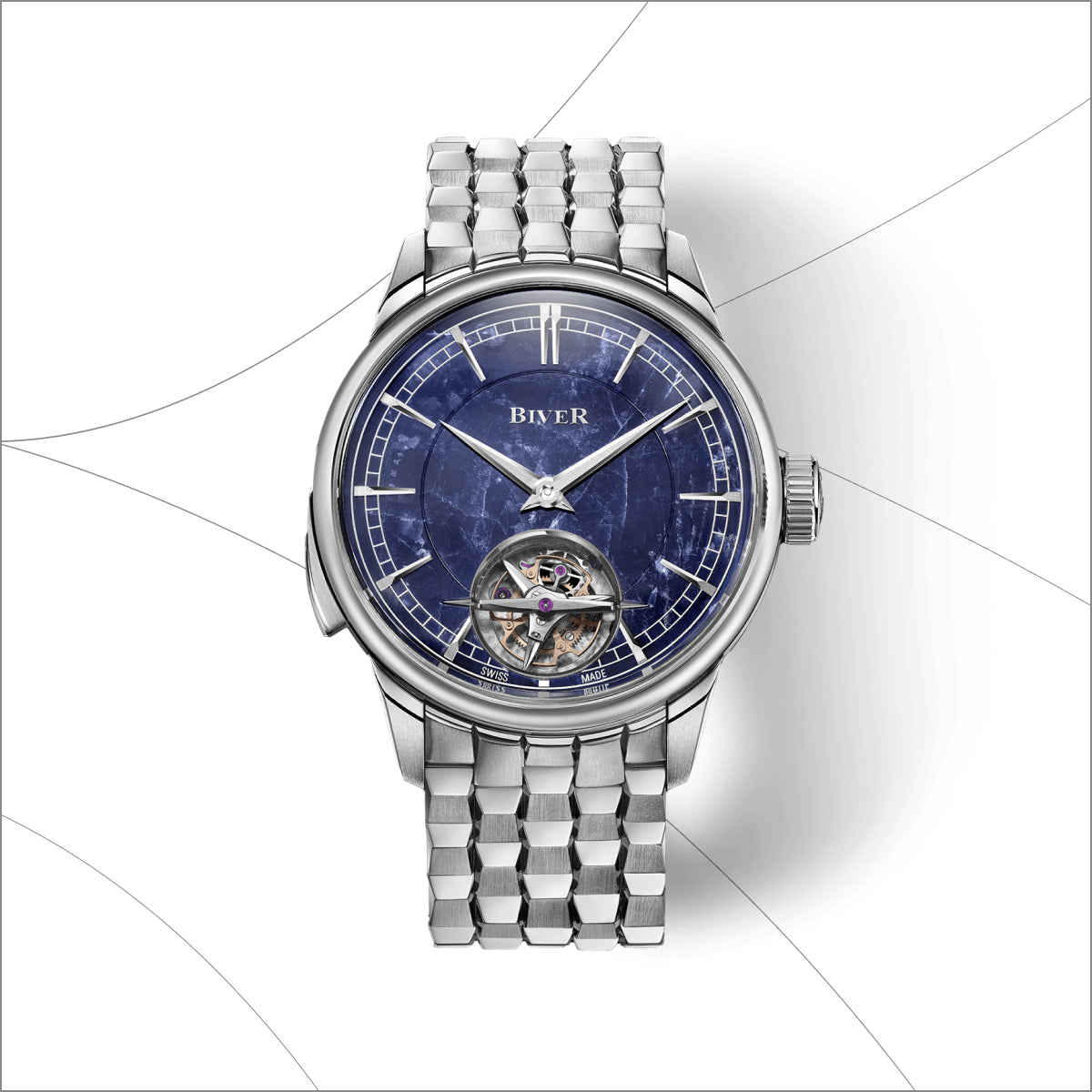 Carillon Tourbillon Titanium Sodalite